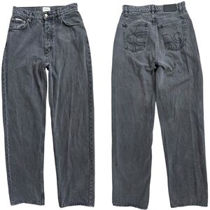 EYTYS Black-ish Gray BENZ SULPHUR High Rise Button Fly Jeans Size 27